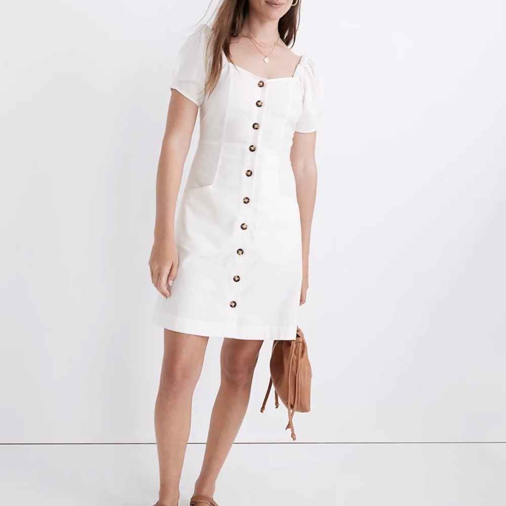 Madewell Short Sleeve Mini Dress